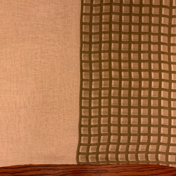 Ann Taylor Oversized Tan, Taupe, and Off White Dress Scarf - Picture 8 of 8